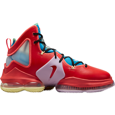 51 ⅓ Basketball Shoes Nike LeBron 19 - Bright Crimson/Coconut Milk/Laser Blue/Malachite