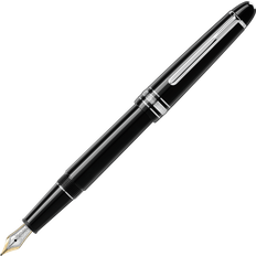 Black Fountain Pens Montblanc Meisterstück LeGrand Platinum Coated Black Medium 0.62mm
