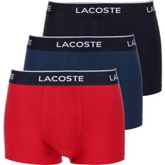 Men - Red Clothing Lacoste Pack Of Casual Trunks