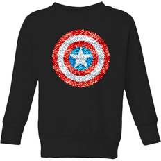 Marvel Captain America Pixelated Shield Kids' Sweatshirt 11-12