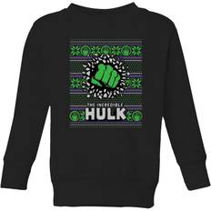 Marvel Kid's Hulk Punch Christmas Sweatshirt