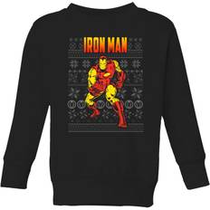 Marvel T-shirts Marvel Avengers Classic Iron Man Kids Christmas Sweatshirt 11-12