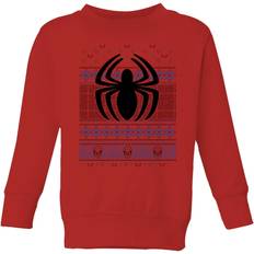 Marvel T-shirts Marvel Avengers Spider-Man Logo Kids Christmas Sweatshirt 11-12