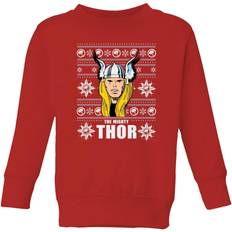 Marvel Hoodies Children's Clothing Marvel Thor Face Kids' Christmas Sweatshirt 11-12