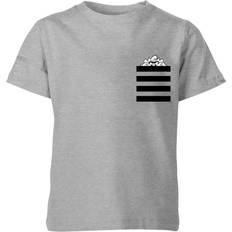 Looney Tunes Taz Stripes Pocket Print Kid's' T-Shirt