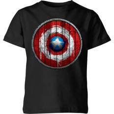 Marvel T-shirts Marvel Captain America Wooden Shield Kids' T-Shirt 11-12