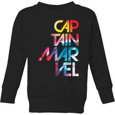 Marvel Sweatshirts Children's Clothing Marvel Captain Marvel Galactic Text Sweatshirt