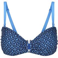 Blue - Women Swimwear Regatta Aceana III Bikini Top SeascapeBrsh