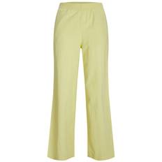 Women - Yellow Trousers Jack & Jones Jxkira Linen Trousers - Yellow/Elfin Yellow