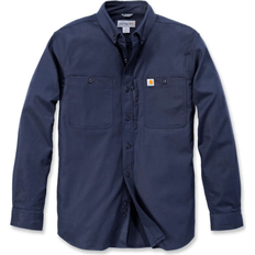 Carhartt Shirts Carhartt arbejdsskjorte marine 102538412-L langærmet