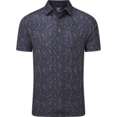 FootJoy Digital Camo Print Lisle Polo Shirt - Navy