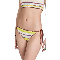 Ganni Crochet String Bikini Briefs Multi