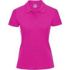 Russell Athletic Europe Womens/Ladies Classic Cotton Short Sleeve Polo Shirt (Fuchsia)