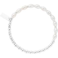 Pearl - Women Bracelets ChloBo Story Of Love Bracelet - Silver/Pearls