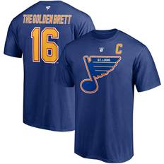 NHL T-shirts Fanatics St. Louis Blues Authentic Stack Retired Player T-shirt Brett 16 Sr