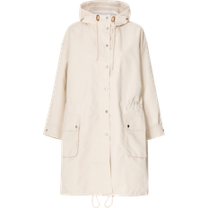 Levi's L - Women Rain Clothes Levi's Sloan Rain Jacket - Whitecap Grey/White