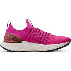 Nike 38 ⅓ - Women Running Shoes Nike React Phantom Run Flyknit 2 W - Pink/Black/Phantom/Red