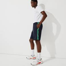 White Trousers & Shorts Lacoste Men's SPORT Branded Side Bands Shorts