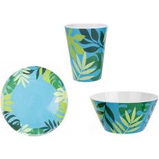 Melamine Bowls Tropical Design Melamine Or Plate Or Whole Set/Tropical Plate &amp; Set Bowl