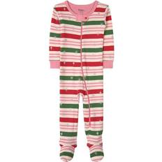 Hatley Night Garments Hatley Striped Footed Baby Body All ones