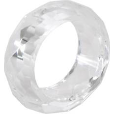 Transparent Napkin Rings Saro Lifestyle Crystal Napkin Ring 6.4cm 4pcs