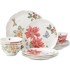 Lenox Butterfly Meadow Holiday Dinner Set 12pcs