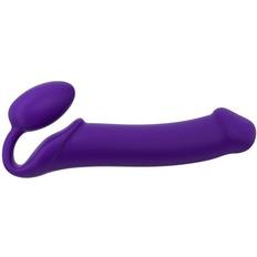 Strap-Ons Sex Toys Lovely Planet Strap-on-me Semi-realistic Bendable Strap-on Purple Size L
