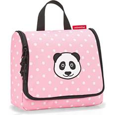 Reisenthel toiletbag Kids, Unisex Kinder toiletbag Kids Travel Accessory- Toiletry Kit, Panda dots Pink
