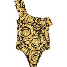 Gold Swimwear Versace Barocco Swimsuit