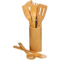Wood Utensil Holders Premier Housewares Kitchen Wooden Utensil Set and Holder Bamboo Utensil Holder