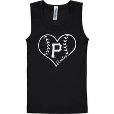 Soft As A Grape Girls Youth Pittsburgh Pirates Cotton Tank Top