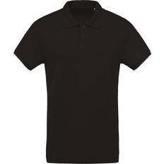 Kariban Mens Organic Pique Polo Shirt (Black)