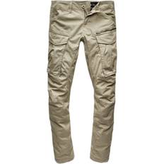 Beige - Men Trousers & Shorts G-Star Zip 3D Straight Tapered Pant - Dune