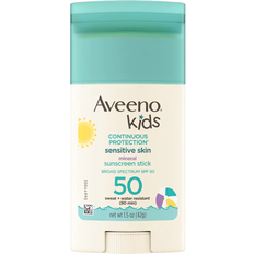 Aveeno Positively Mineral Sensitive Skin Sunscreen Stick SPF 50 1.5 oz