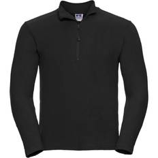 Russell Athletic Mens Authentic Quarter Zip Sweatshirt (Burgundy)
