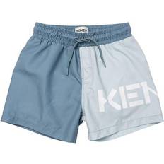 Kenzo Boys Logo Swim Shorts Blue, 10Y