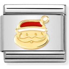 Nomination Classic Composable Christmas Face of Santa Claus Charm