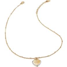 Guess Necklaces Guess Heart Necklace - Gold/Transparent