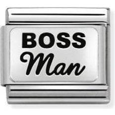 Men Charms & Pendants Nomination Classic Boss Charm Set