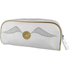 White Toiletry Bags Groovy Harry Potter Golden Snitch Washbag, PU, White, Medium