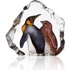 Målerås Wildlife King Penguin With Baby Figurine
