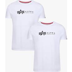 Alpha Industries Crew T-Shirt, Pack of