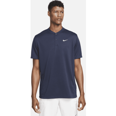 Blue - Tennis Tops Nike Court Dri-FIT Men's Tennis Polo