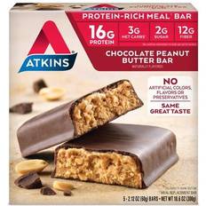 Atkins Meal Bar Chocolate Peanut Butter 60g 5 pcs