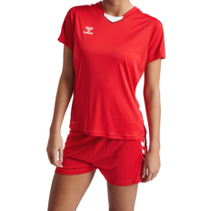 Hummel Core XK Poly Short Sleeve T-shirt Women - True Red
