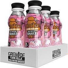 Grenade Sports & Energy Drinks Grenade Carb Killa Shake Strawberries &Amp; Cream (6X500Ml Bottles, Total 3000 Ml)