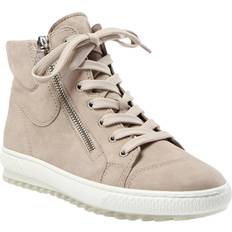 Grey Ankle Boots Gabor Bulner Suede Hi-Top Trainers