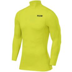 Men - Yellow Base Layers TCA Men's Pro Performance Compression Long Sleeve Mock Blueprint