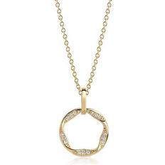 Sif Jakobs Cetara Piccolo Necklace - Gold/Transparent