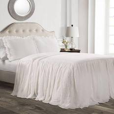 Lush Decor Ruffle Bedspread White (190.5x137.16cm)